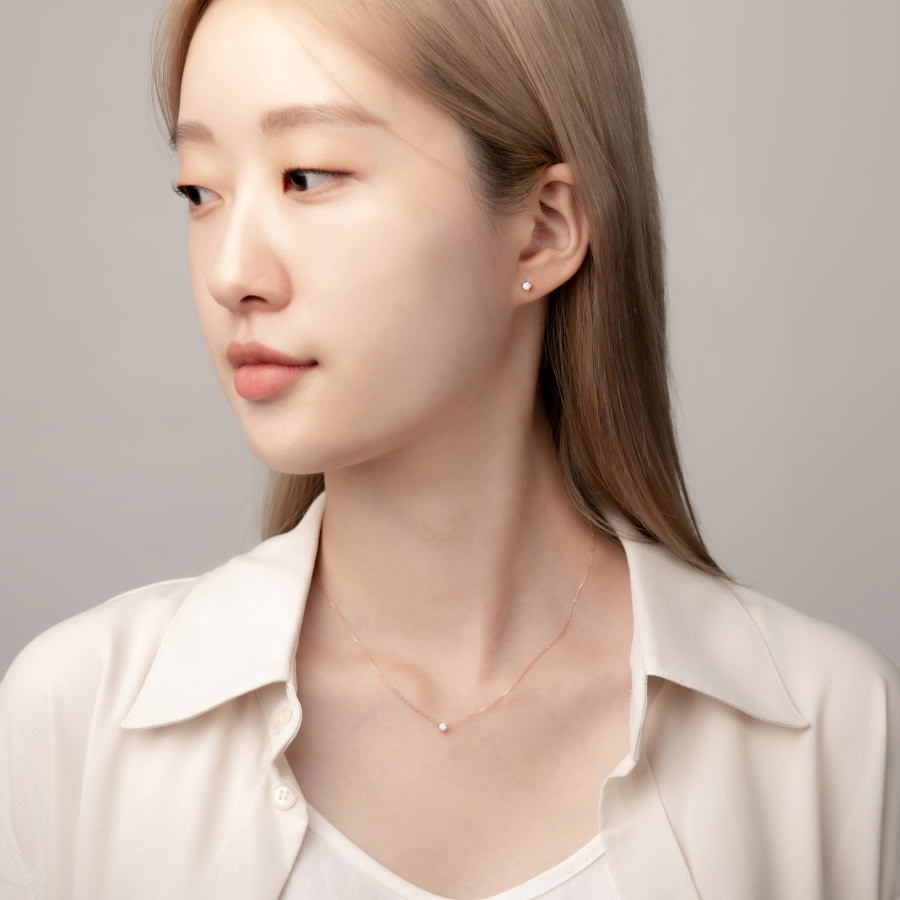 버드케이지 Set 14k 레드골드 0.1ct