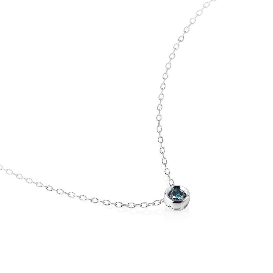 헤미스피어 Set 14k 화이트골드 blue diamond 0.1ct