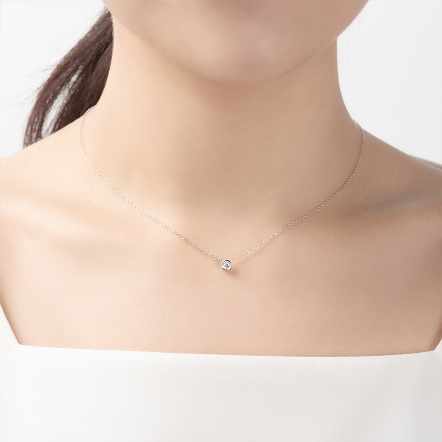 헤미스피어 Set 14k 화이트골드 0.1ct