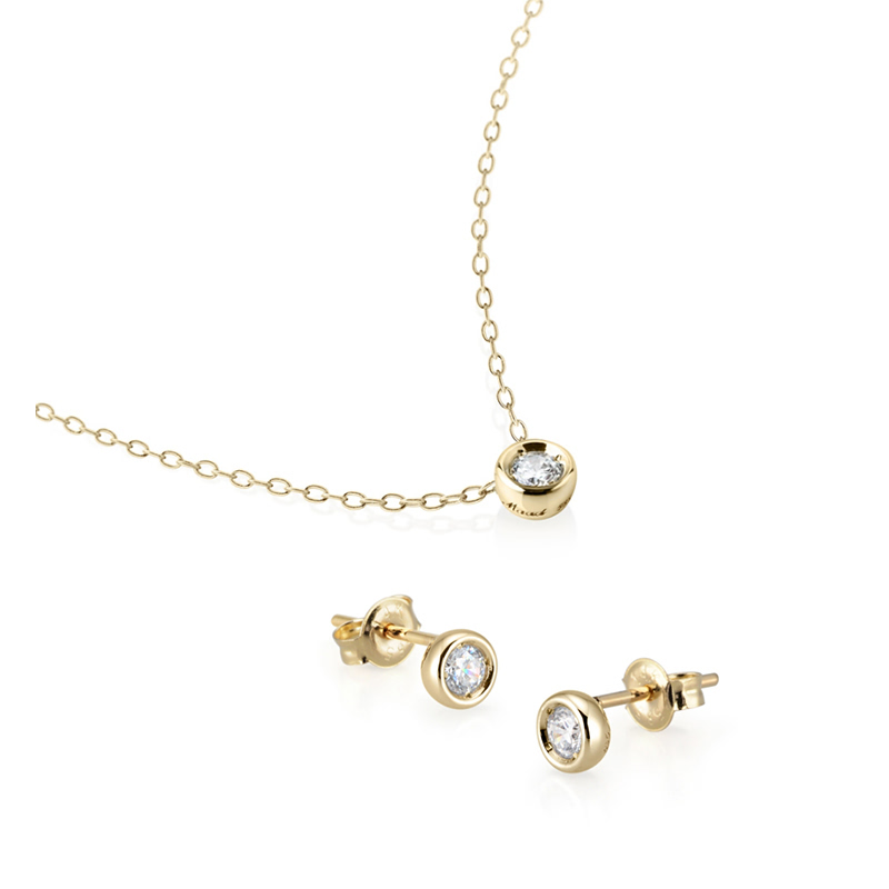 헤미스피어 Set 14k 0.1ct