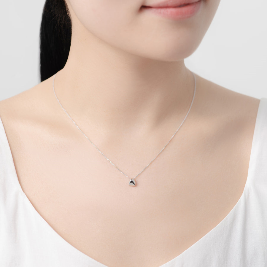 삼각돌 목걸이 Silver_925