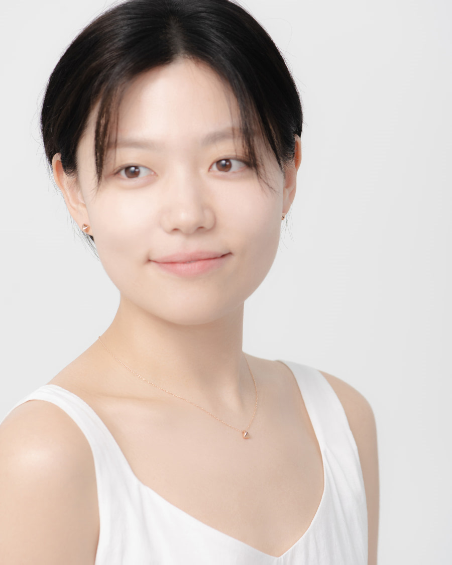삼각돌 목걸이 14k 레드골드