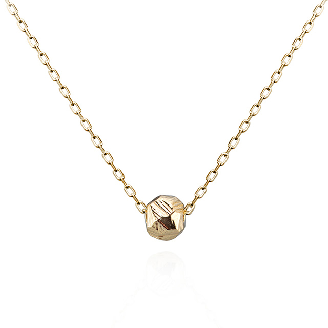 모래알 목걸이 14k