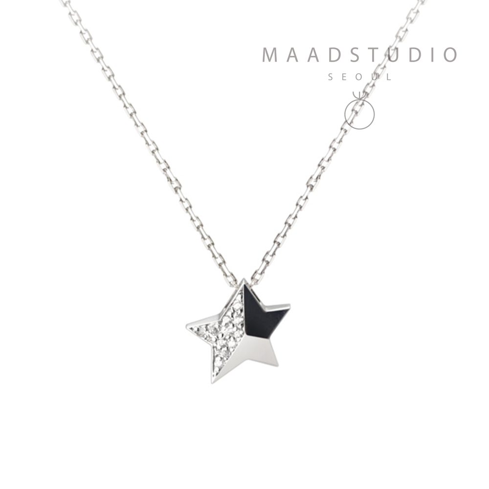 Twinkle star pedant CZ Sterling silver