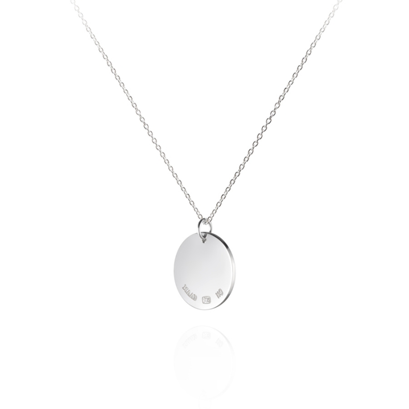 Full moon pendant (M) Sterling silver