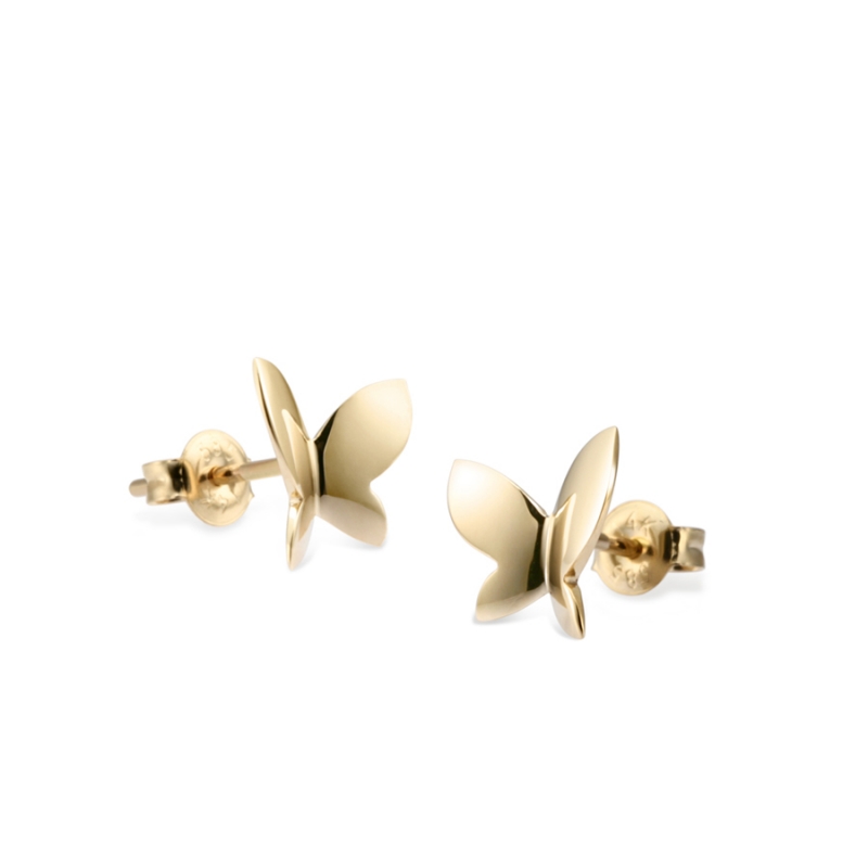 Hanabi pendant & earring Set (S&S) 14k gold