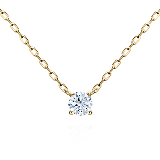 버드케이지II 목걸이 14k diamond 0.1ct