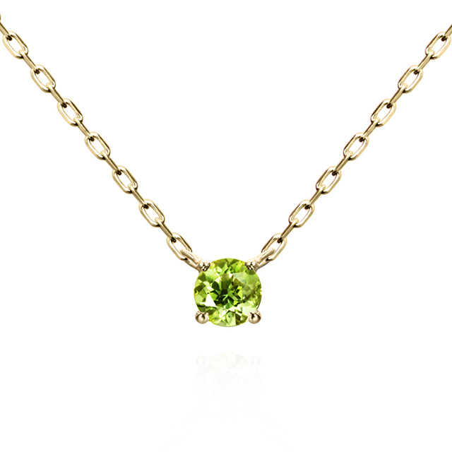 버드케이지II 목걸이 14k green diamond 0.1ct