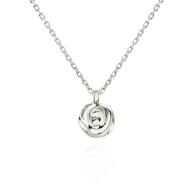 장미꽃 목걸이 Silver_925