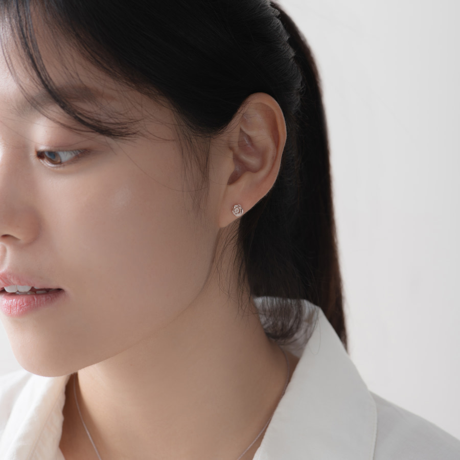 장미꽃 Set Silver_925