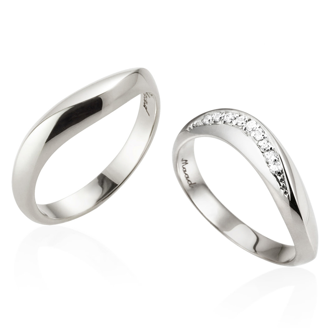 호수 커플링 (중+중) Silver_925 CZ &amp; flat