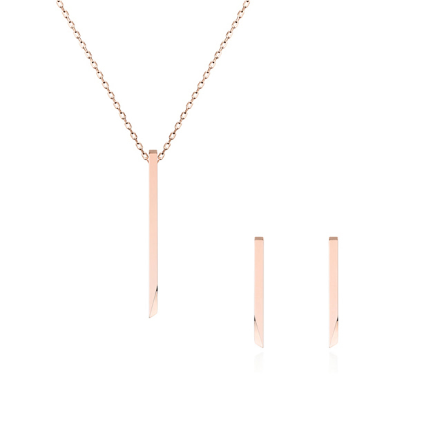 스틱 웨지 Set 14k 레드골드