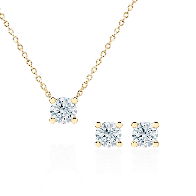 MR 오벌 솔리테어 Set 14k 0.5ct