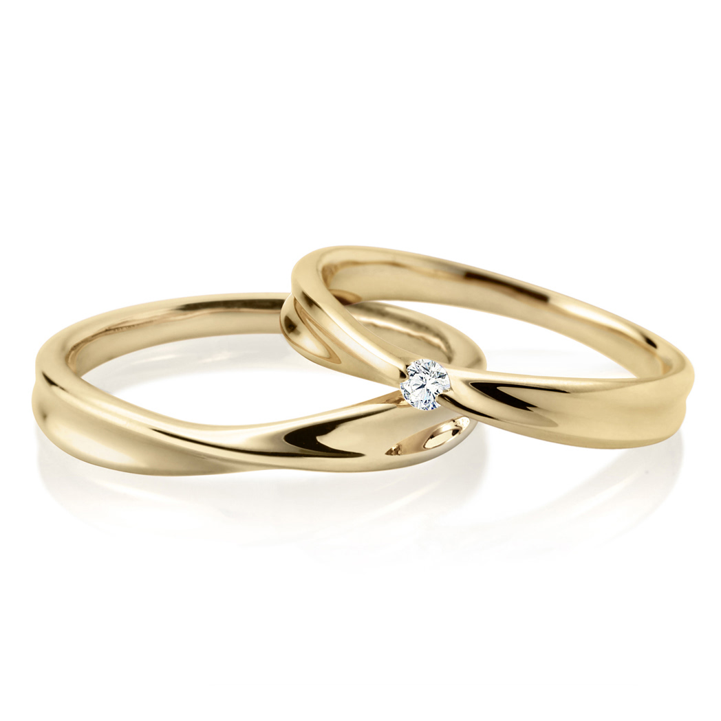 인피니티IV MG 커플링 (중+중) 14k 0.04ct & flat