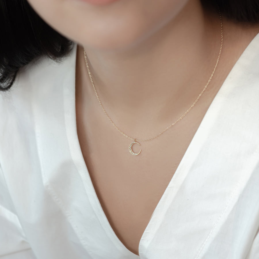 월령 Set (소mini+소mini) 14k CZ
