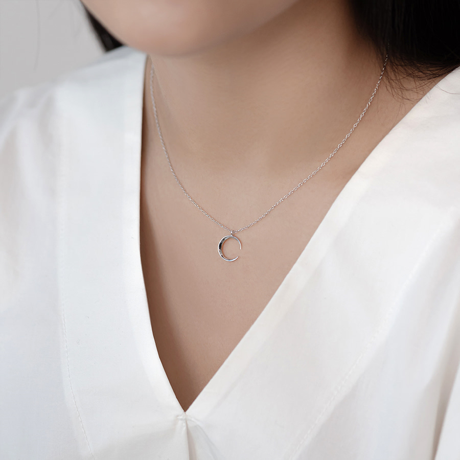 월령 목걸이 (소mini) Silver_925