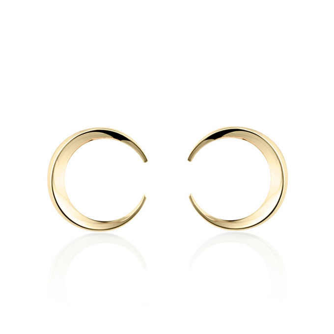 월령 귀걸이 (소mini) 14k