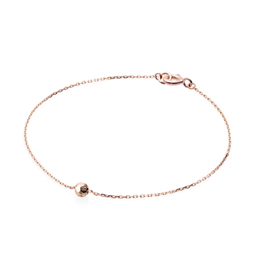 Grit stone bracelet 14k Red gold