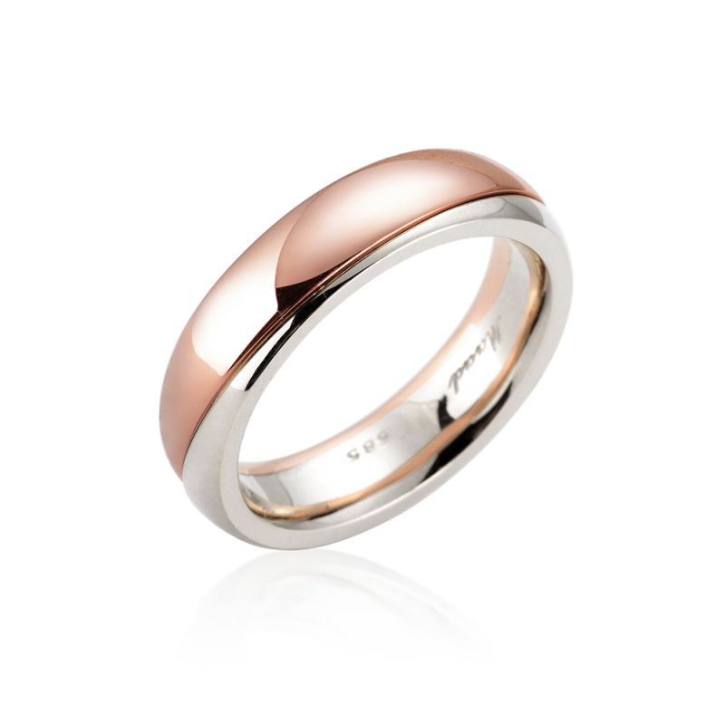 Doban ring (L) 14k gold combi