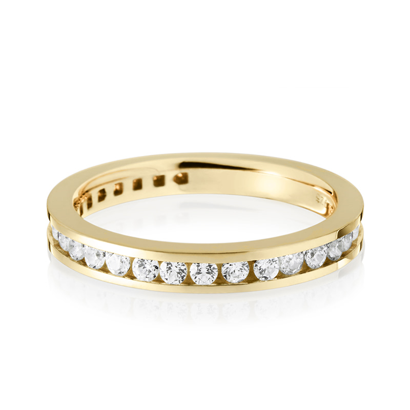 프린세스링 (중) 14k CZ