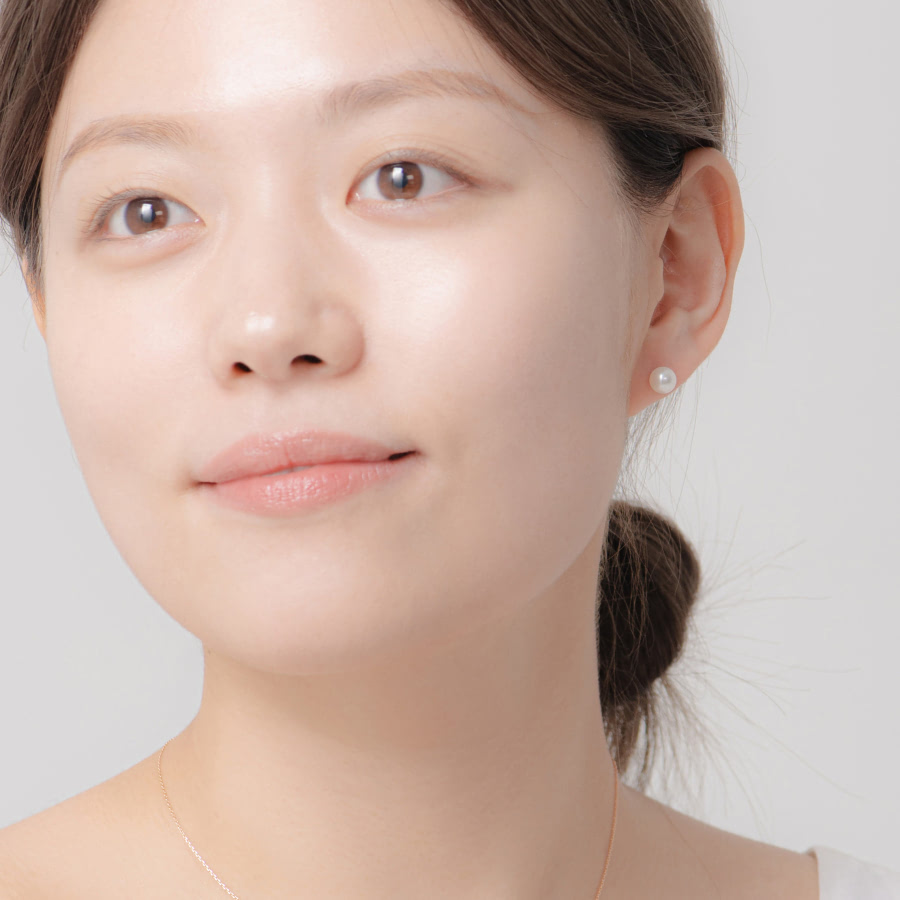 스피어 담수진주 귀걸이 (소) 14k