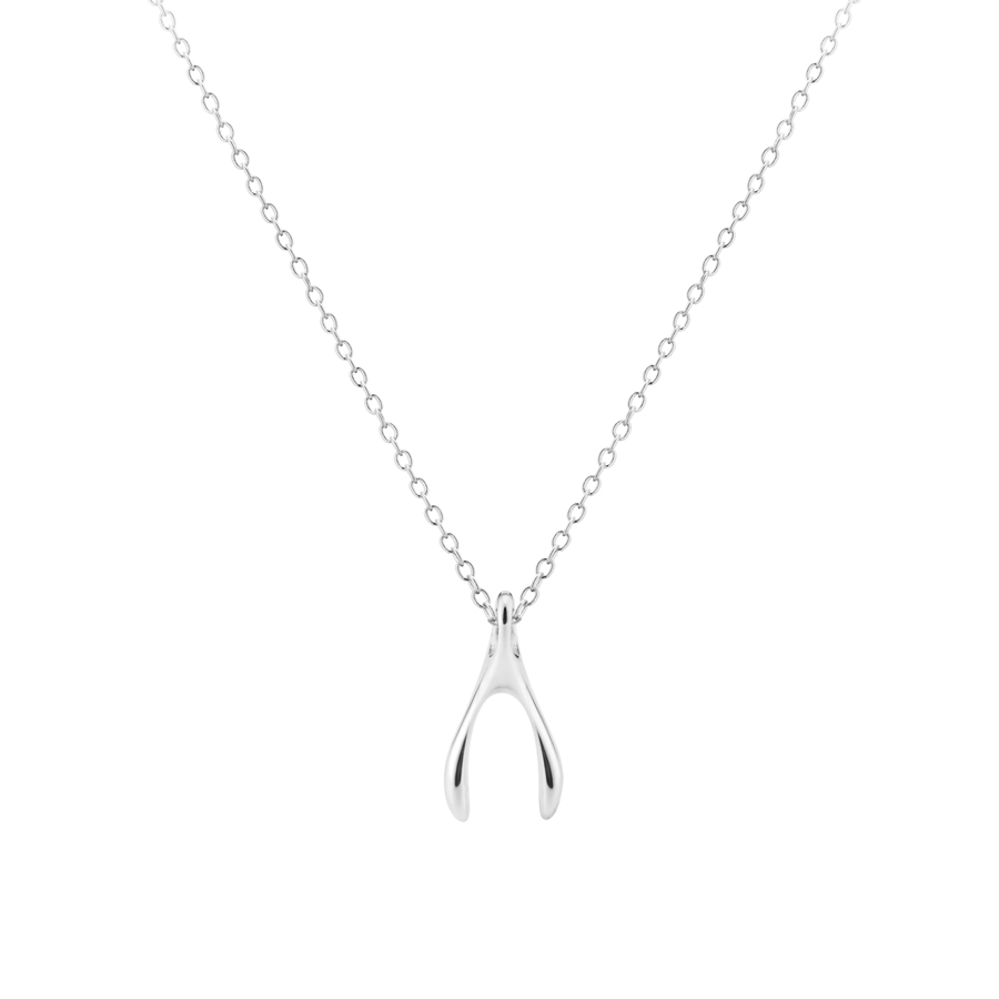 Wishbone pendant (S) Sterling silver