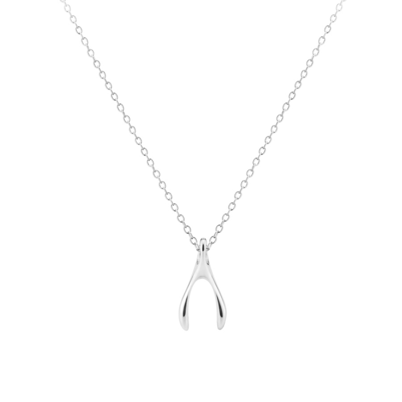 Wishbone pendant (S) Sterling silver