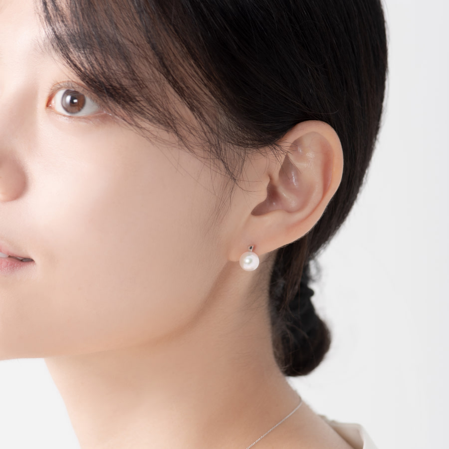 브랜치 Set 14k 화이트골드 해수진주