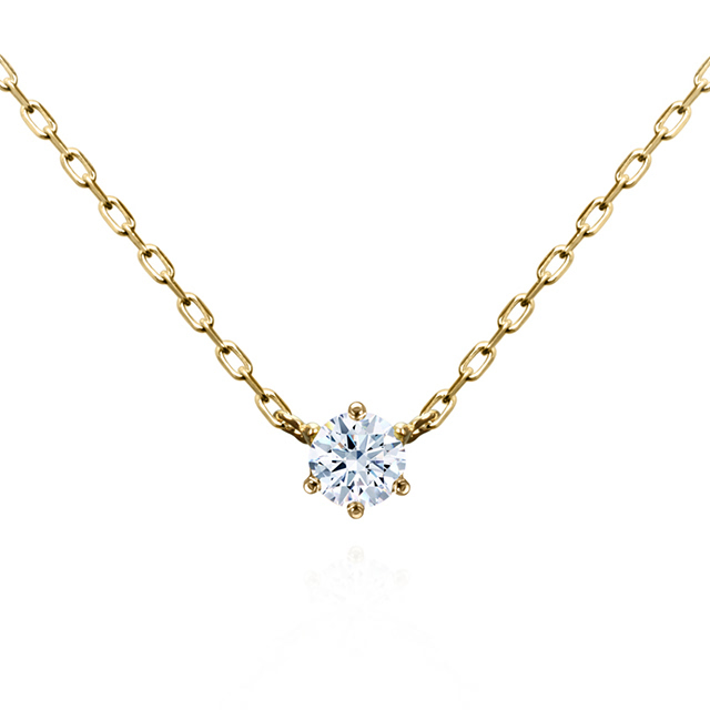 버드케이지 목걸이 14k 0.1ct