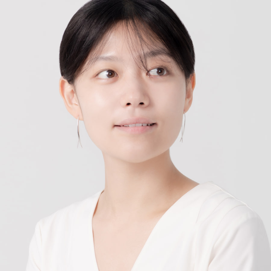 잎 드롭 체인 귀걸이 (소) Silver_925