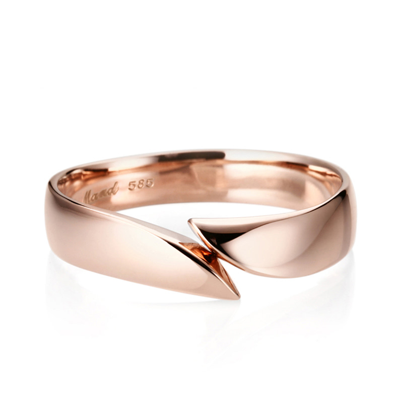 춘란 반지 (소) 14k 레드골드