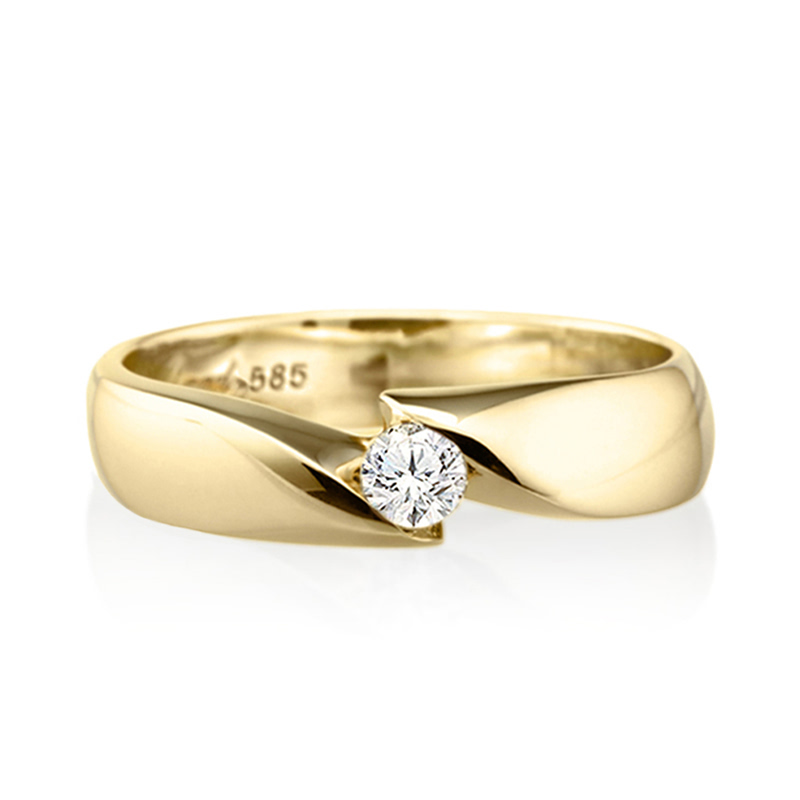 춘란 반지 (소) 14k 0.1ct