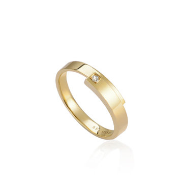 Covering ring (S) 14k gold Diamond