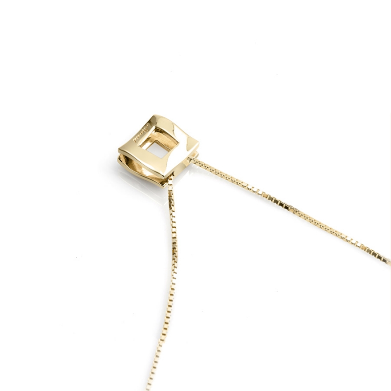 Kyul II twin pendant (M) 14k gold