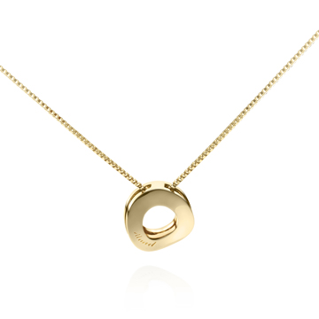 Yeon II twin pendant (S) 14k gold