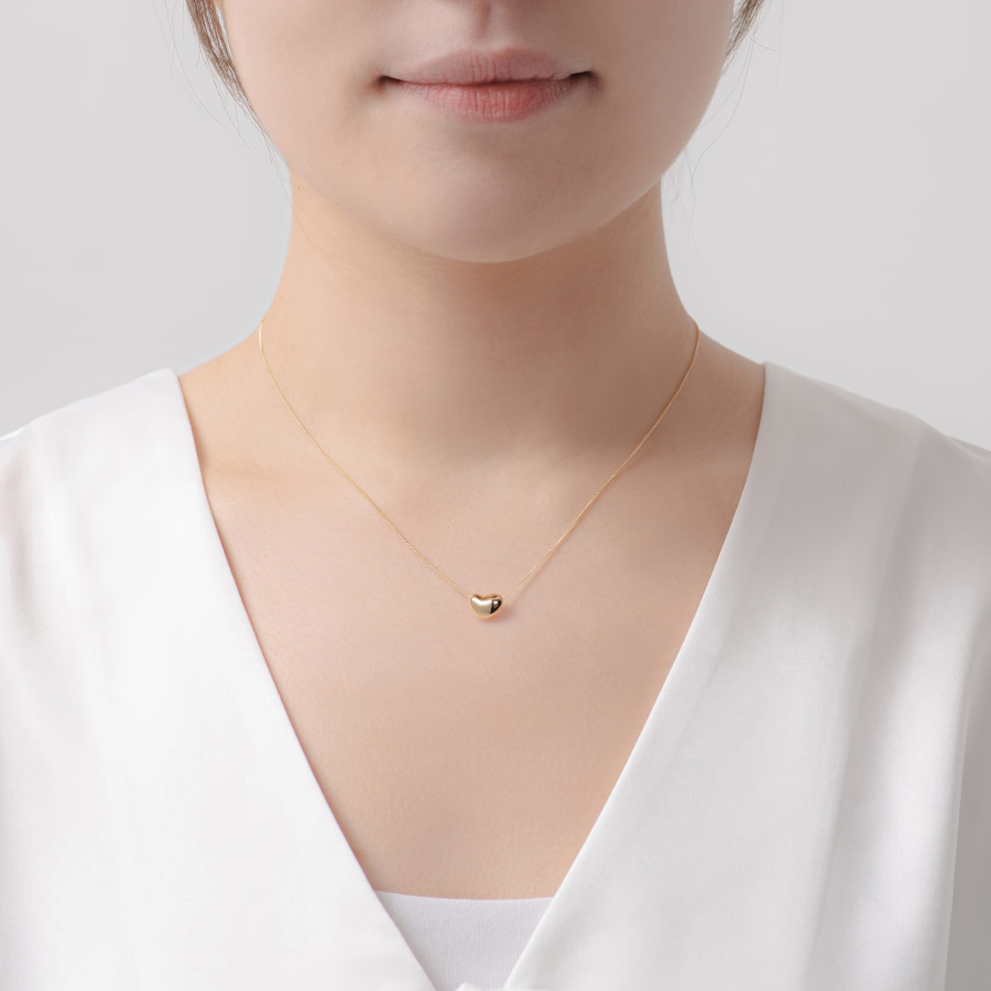 구름하트 Set (소+소) 14K