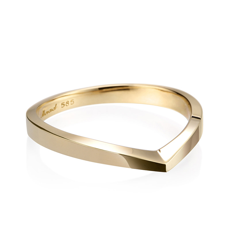 체크II 반지 (중) 14k