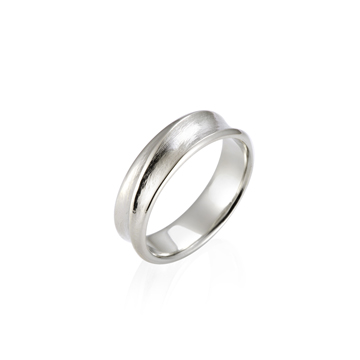 Eternity ring (M) hairline Sterling silver