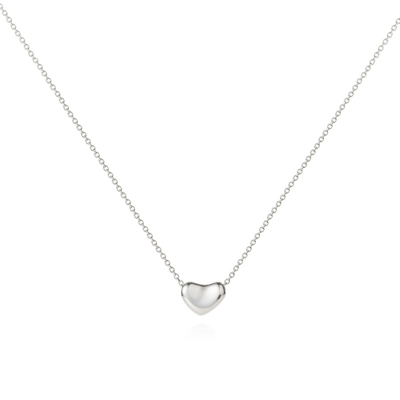 Febble heart pendant Sterling silver