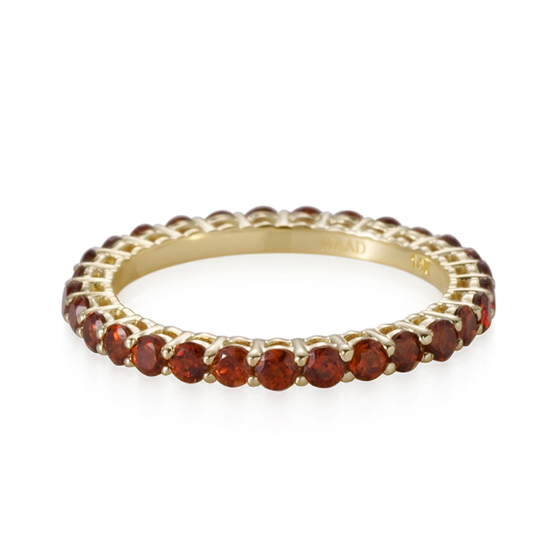 레이스링 14K garnet