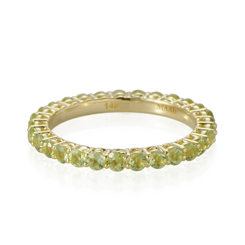 레이스링 14K peridot