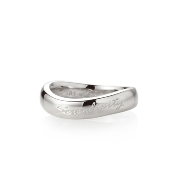 Serendipity ring (L) 14K White gold