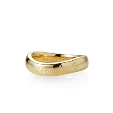 Serendipity ring (L) 14K gold