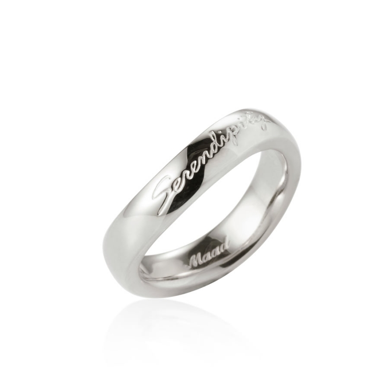 Serendipity ring (L) Sterling silver