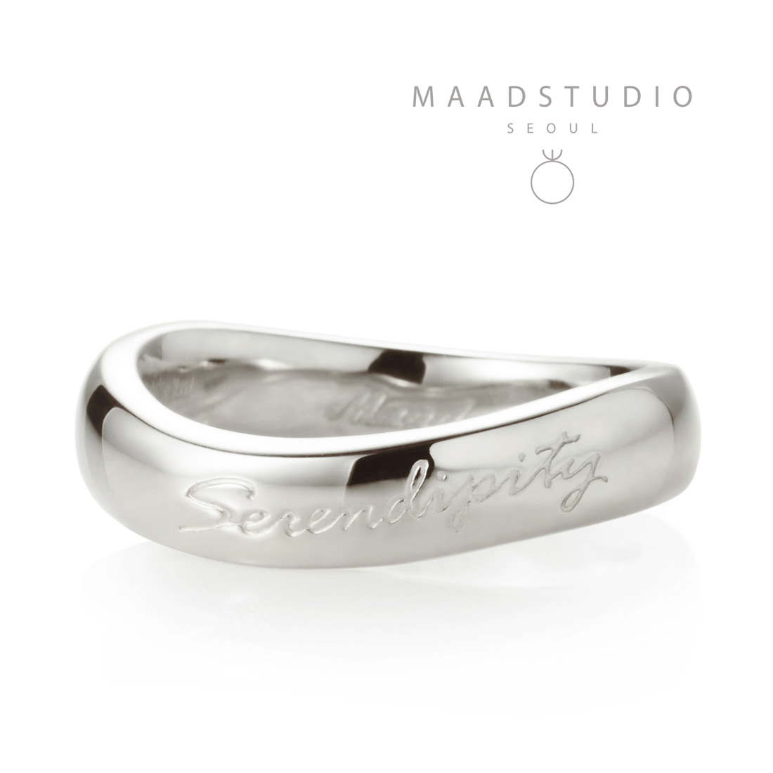 Serendipity ring (L) Sterling silver