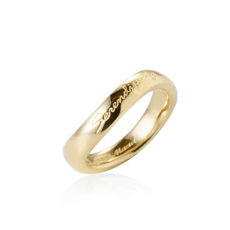 Serendipity ring (M) 14K Red gold