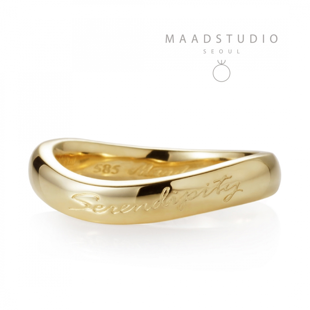 Serendipity ring (M) 14K Red gold