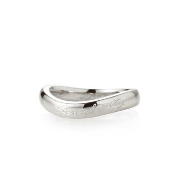 Serendipity ring (M) Sterling silver