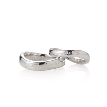 Serendipity ring Set (L&M) Sterling silver