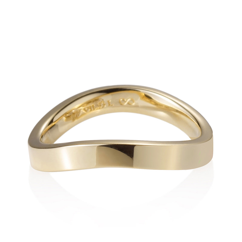 MR-VII 스퀘어밴드링_Infinity 3.0mm (대) 14K